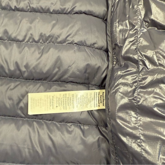 Patagonia Men’s Raptor‎ Brown Colorblock Down Sweater XL - Picture 9 of 13